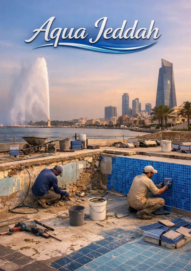 ترميم مسابح قديمة جدة